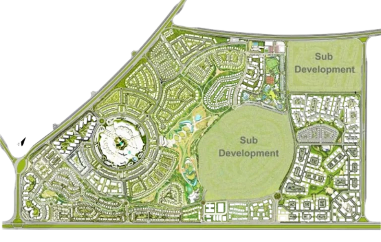 Hyde Park New Cairo master plan
